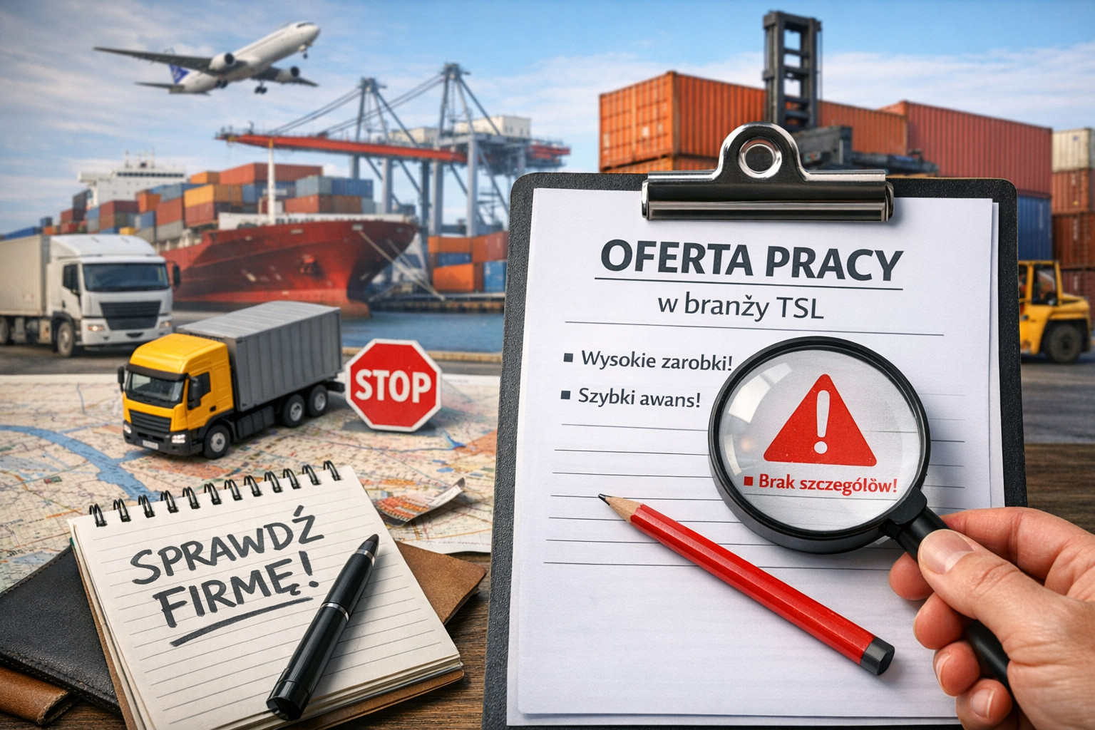 Jak znaleźć dobrą pracę w branży TSL i nie wpakować się na minę
